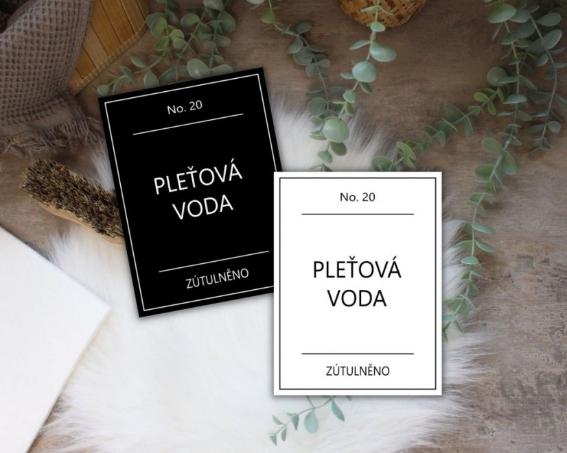 Pleťová voda - doprodej - Barva: Bílá, Velikost: 6 cm x 8 cm Pleťová voda - doprodej - Barva: Bílá, Velikost: 6 cm x 8 cm